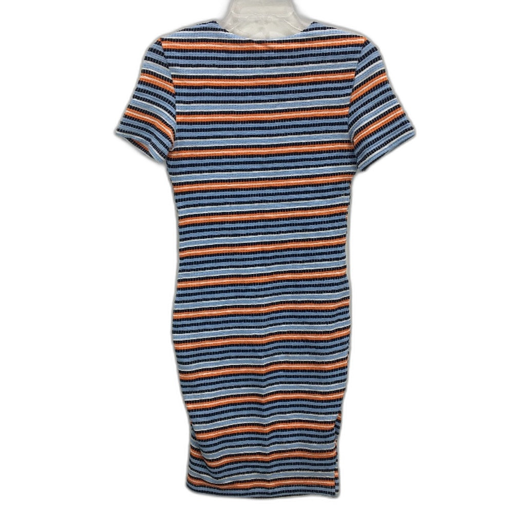 Kookai Rio Knitted Stripe Short Sleeve Mini Dress Ladies Size AU 2 NEW