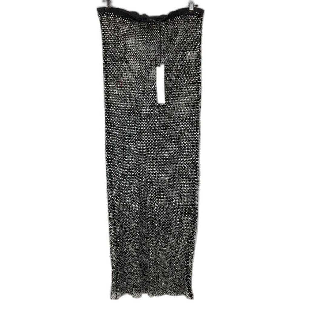 Alice in the eve Elektra Rhinestone Mesh Low Rise Skirt Ladies Size M/L NEW