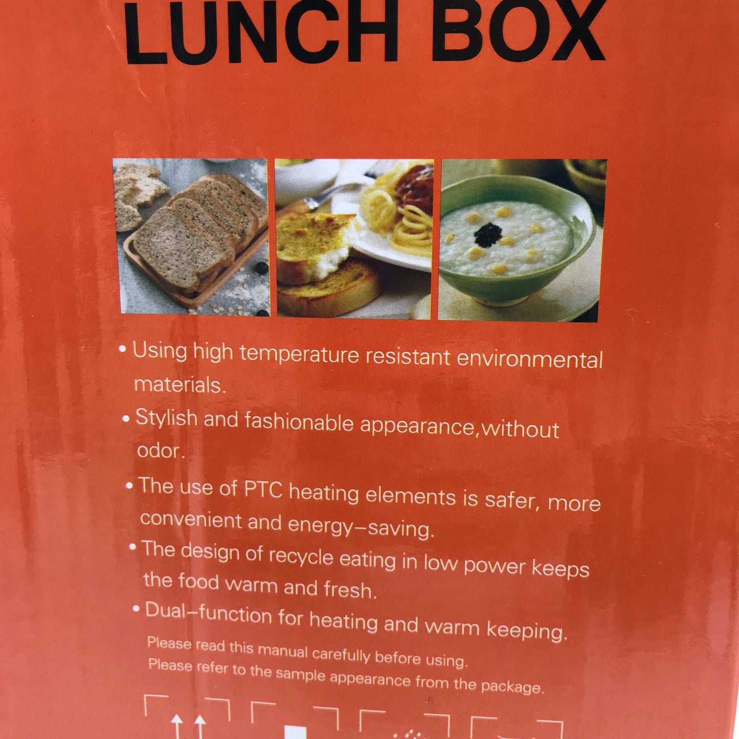 2.5L Portable Electric 90W Green Bentou Box with Insulated Lunchbag NEW