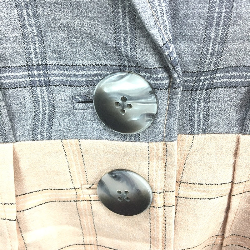 C/MEO Collective Light On Two Block Grey Pink Blazer Dress Ladies Size Small