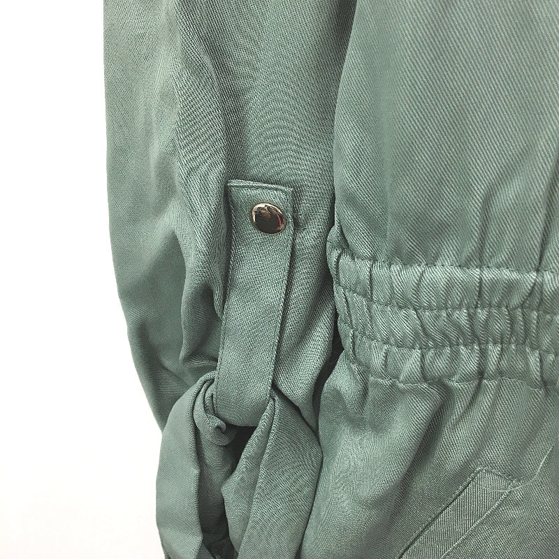 Forever New Camille Waterfall Slip On Green Eco Jacket Ladies Size AU 14