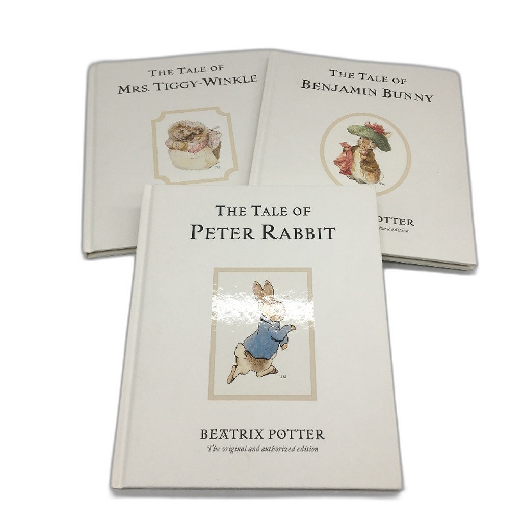 Set of 3 The Tale of Series Books by Beatrix Potter Kids Book Bundle NEW