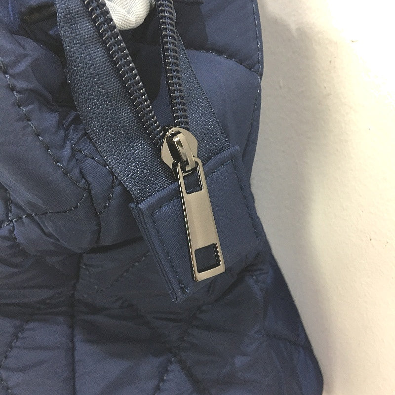 Ssumght 5 Piece Navy Mommy Logo Quilted Diaper Bag Pacifier Mat & Purses NEW