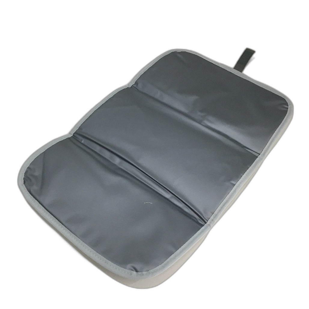 Ssumght 5 Piece Navy Mommy Logo Quilted Diaper Bag Pacifier Mat & Purses NEW