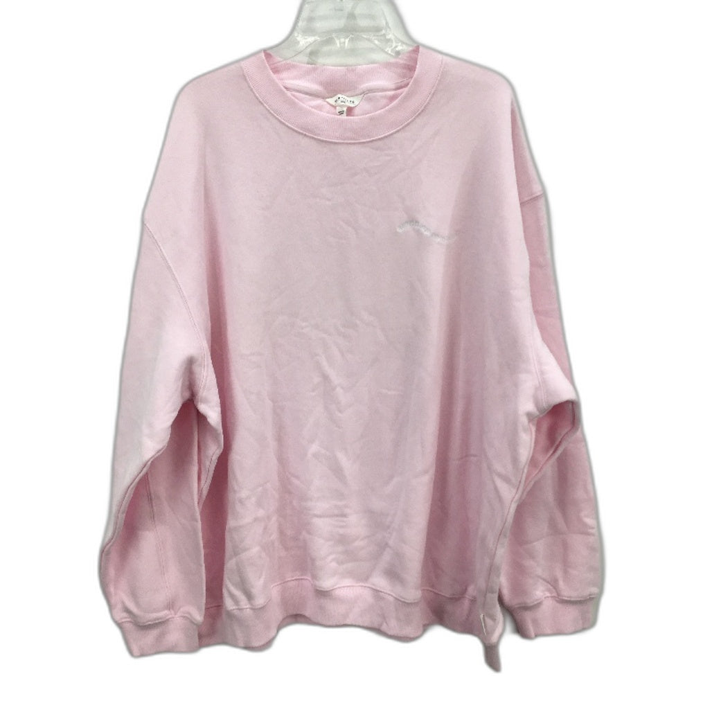 Subtitled Originals Soft Pink Classic Fleece Crew Neck Jumper Unisex Sze XXL NEW