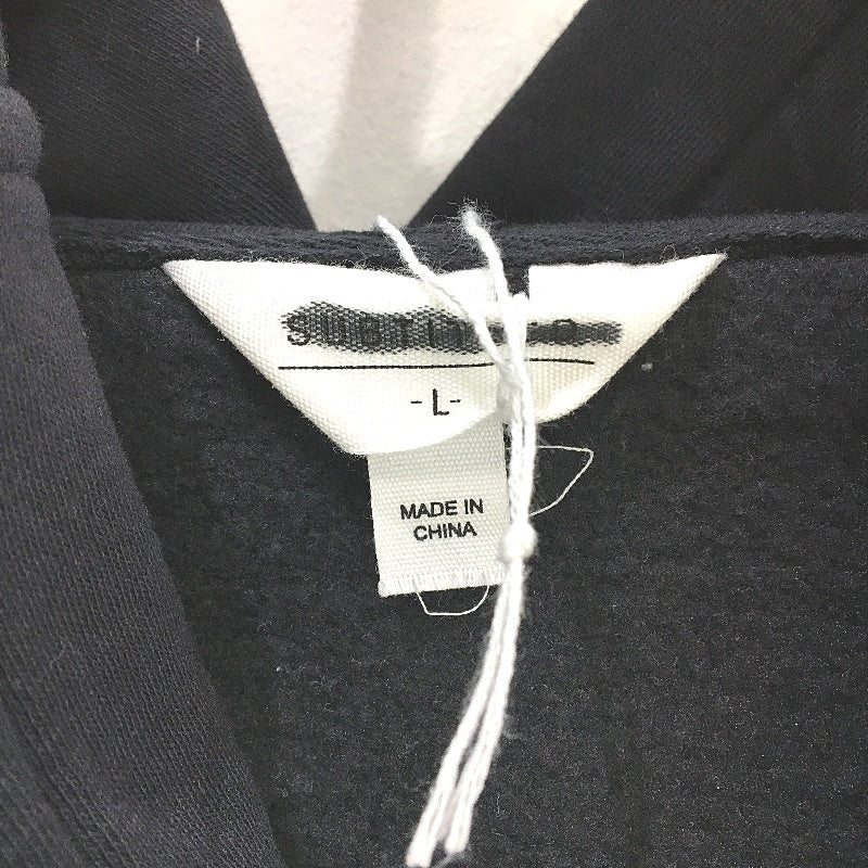 Subtitled Originals Charcoal Hooded Crop Short Zip Up Jumper Ladies Size L NEW