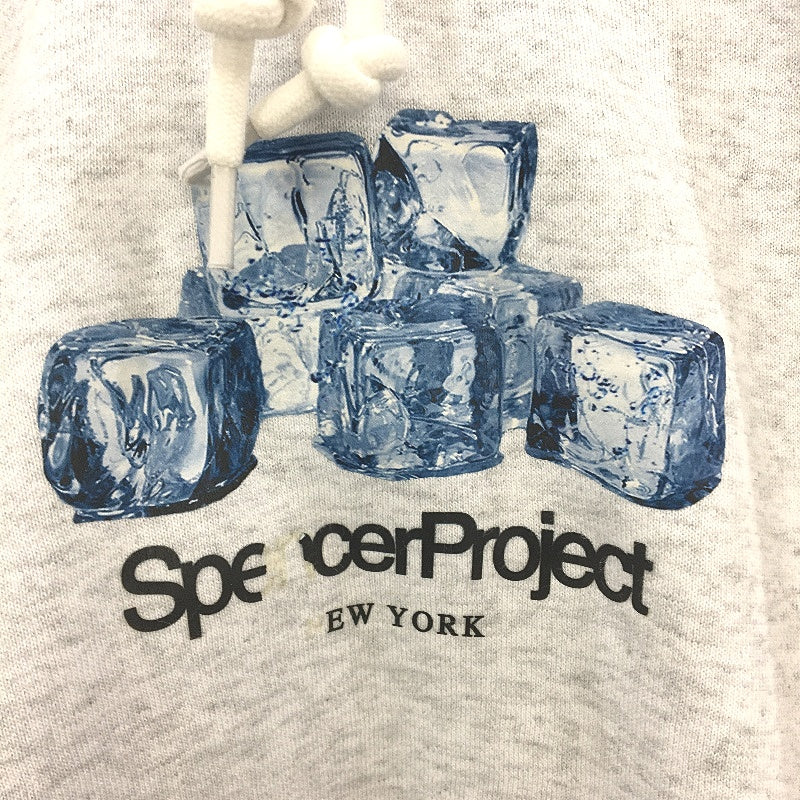 Spencer Project Ice Cube Long Sleeve Soft Fleece Hooded Jumper Mens Size XL NEW