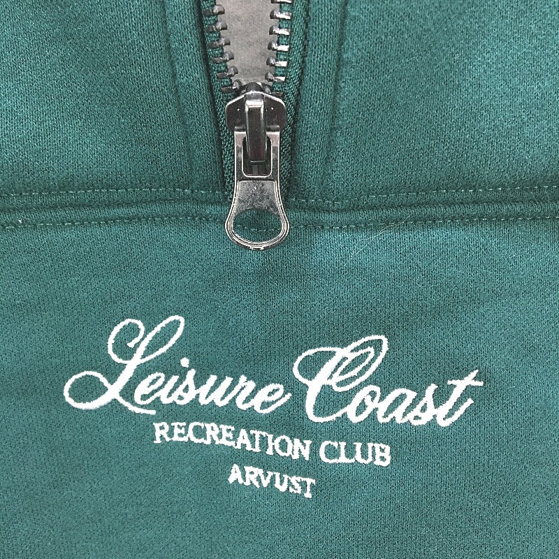 Arvust Leisure Coast Forrest Green Fleece Lined Soft Jumper Mens Size XL NEW