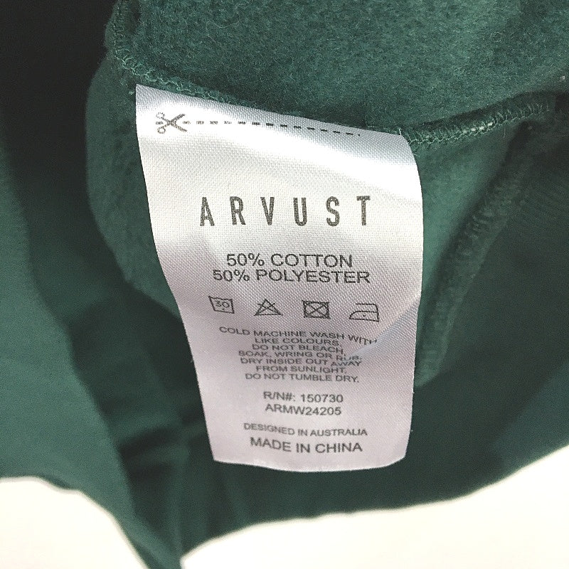 Arvust Leisure Coast Forrest Green Fleece Lined Soft Jumper Mens Size XL NEW
