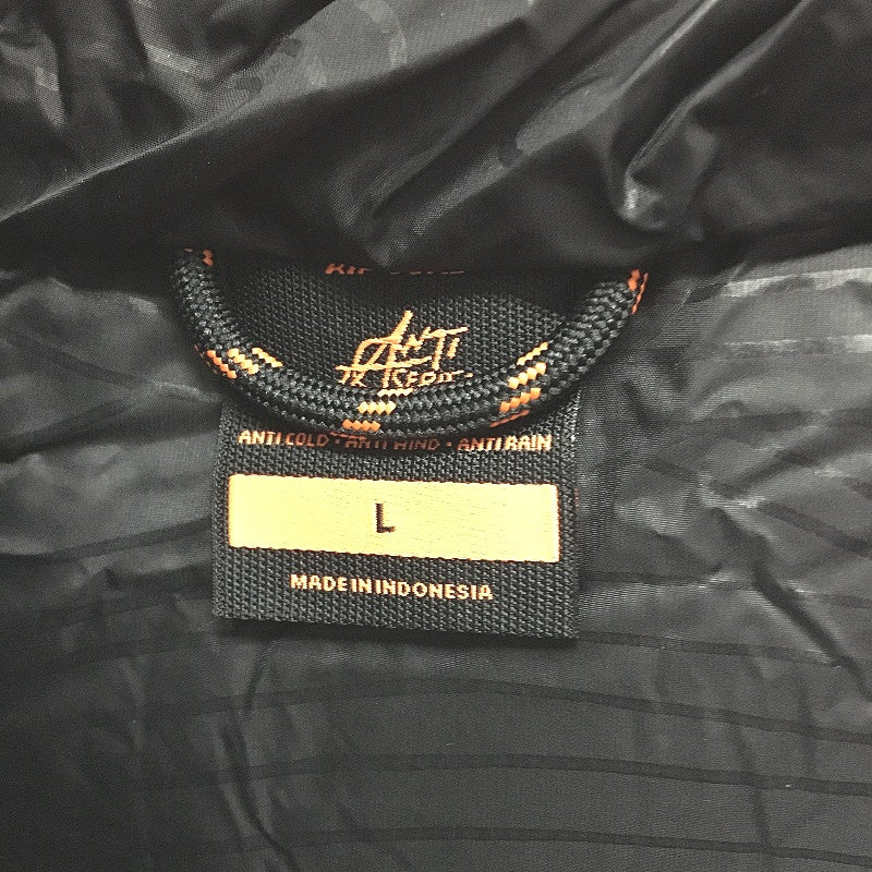 Rip Curl Black Anti Series Elite Hi Loft 600+ Down Hooded Puffer Coat Size L NEW