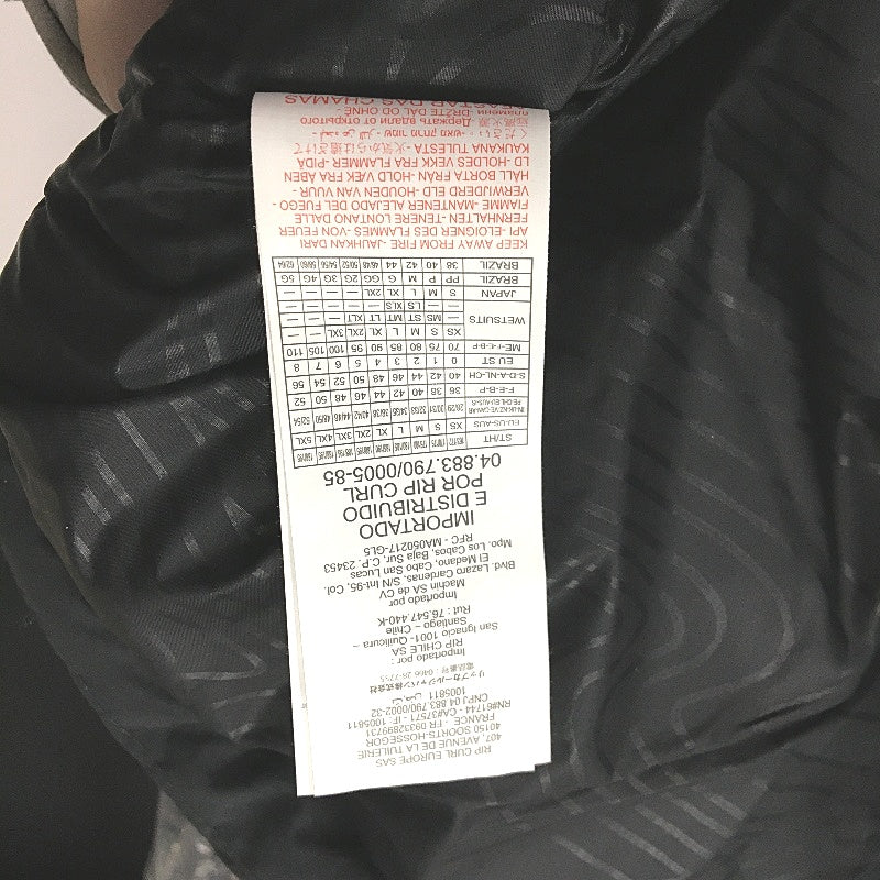 Rip Curl Black Anti Series Elite Hi Loft 600+ Down Hooded Puffer Coat Sz 2XL NEW