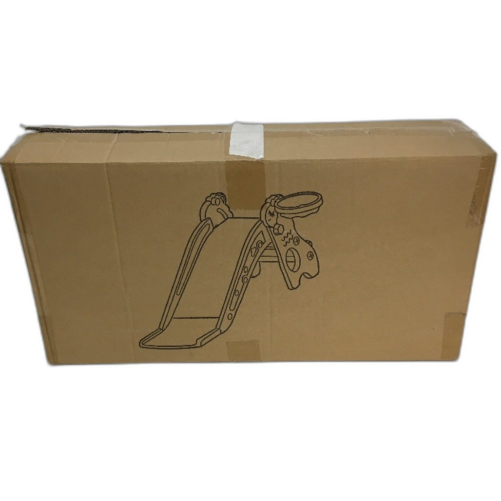 Soobu White & Grey Sheep Themed Foldable Indoor Kids Climber Play Slide NEW