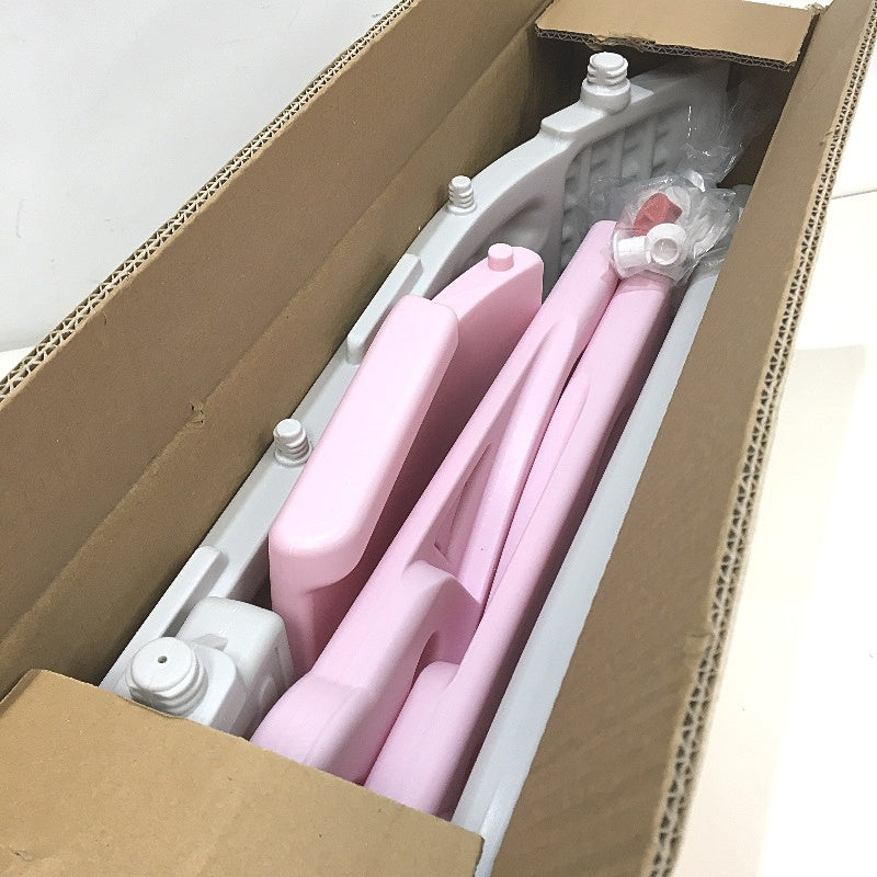 Soobu Pink & Grey Sheep Themed Foldable Indoor Kids Climber Play Slide NEW