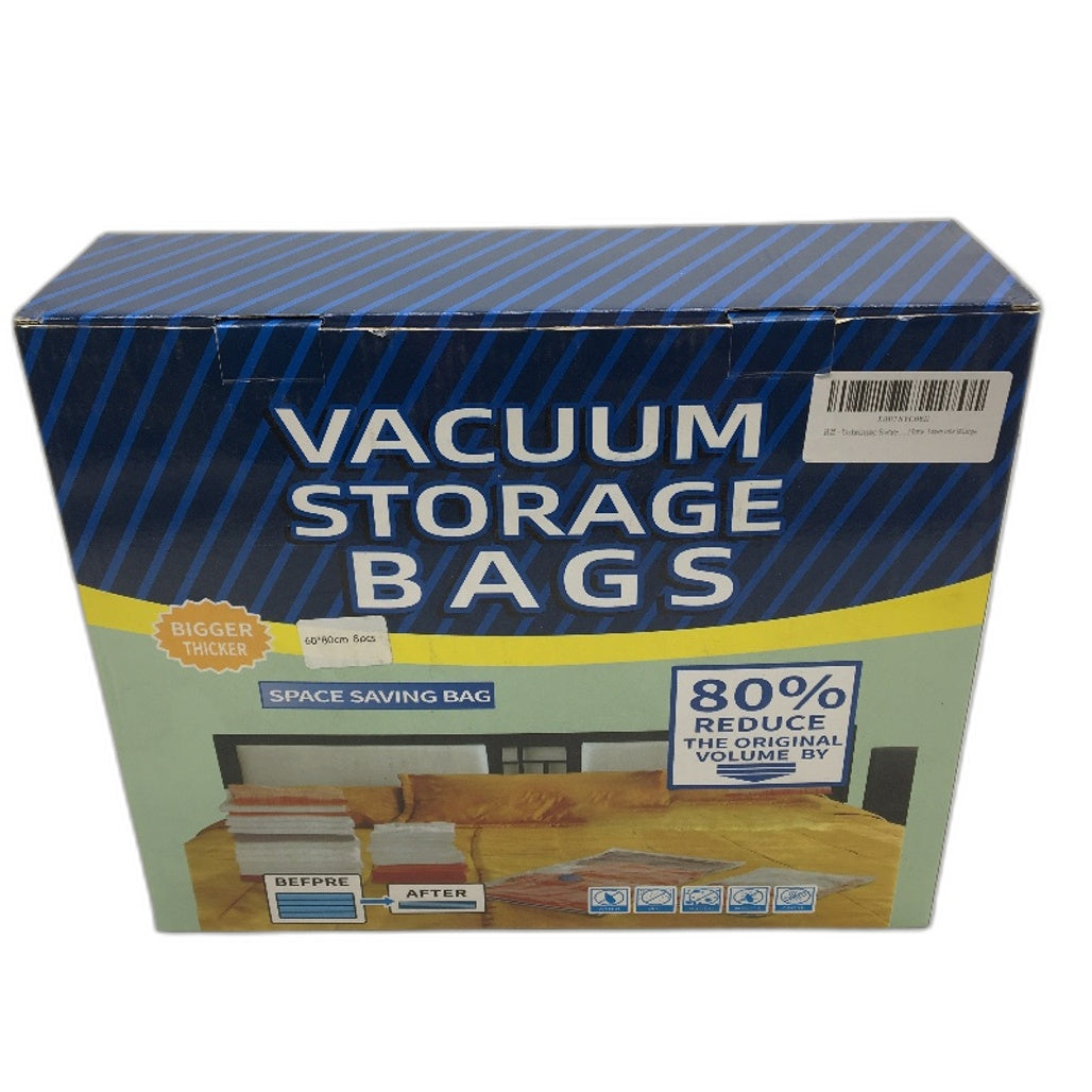 Space Saving Vacuum Storage Bags With Electric Pump 8 Pce 60x80cm Large Size NEW
