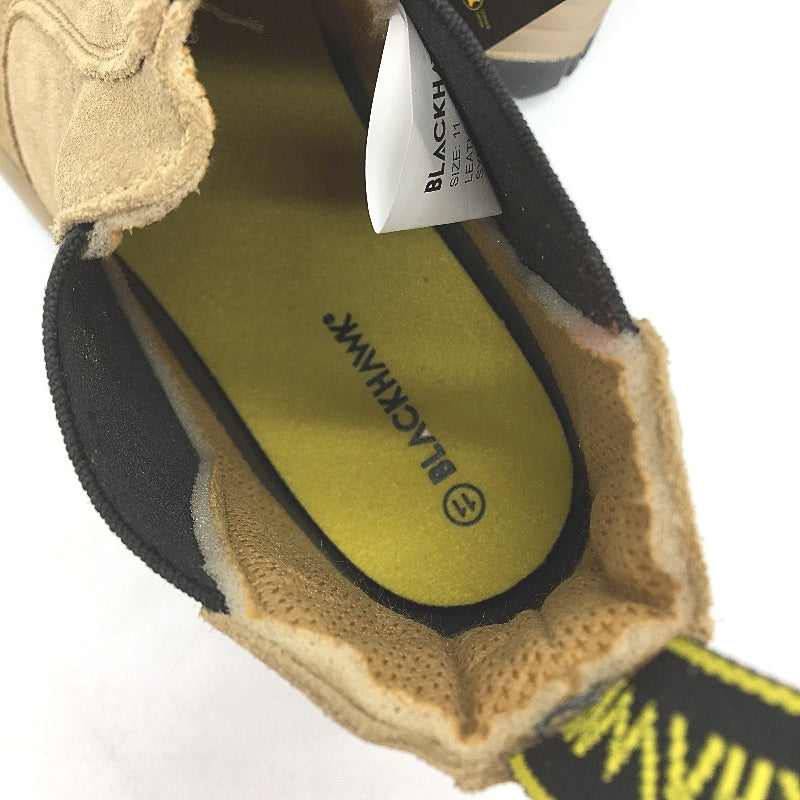 Blackhawk Pull Up Steel Toe Cap Safety Boots Suede Wheat Mens Size 11 NEW