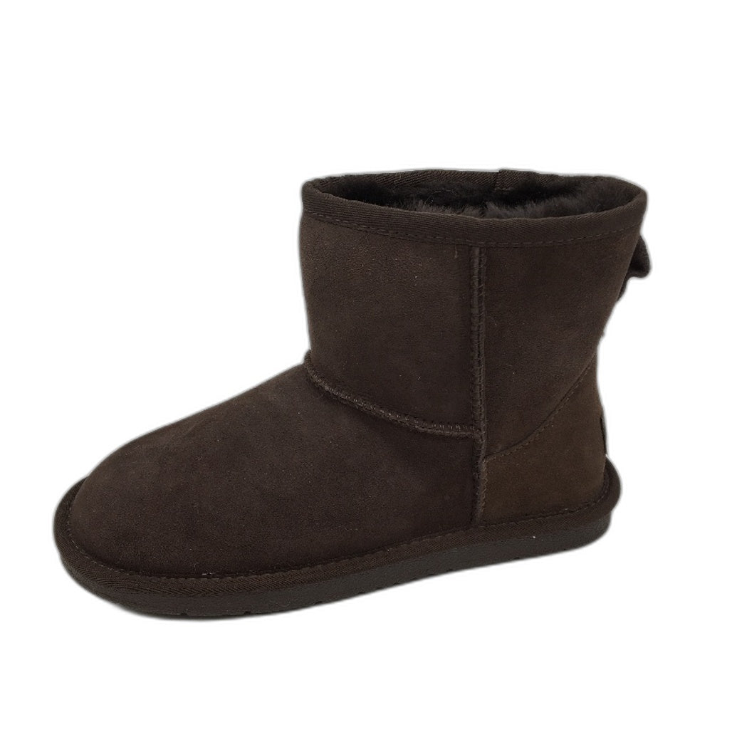 UGG Boots Australian Double Face Sheepskin Chocolate Unisex Size EU 37 M4 L6 NEW