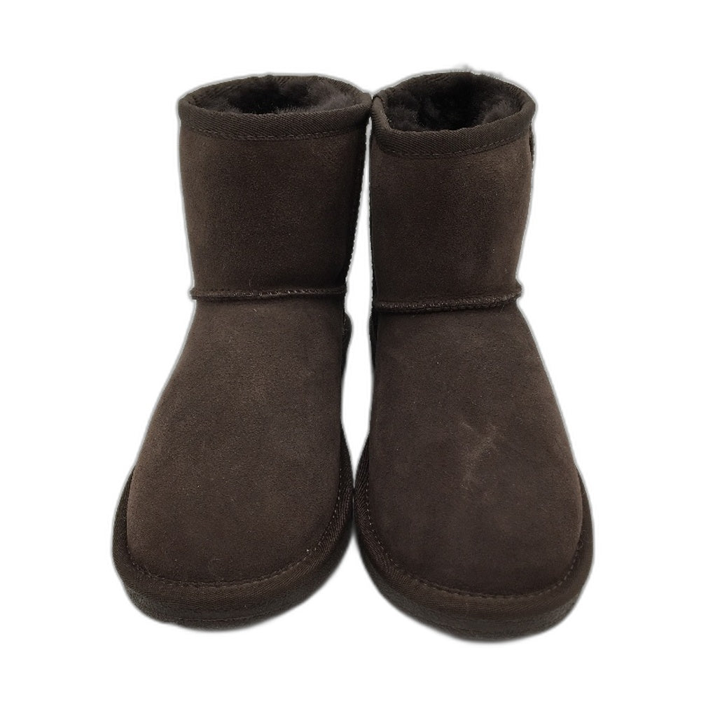 UGG Boots Australian Double Face Sheepskin Chocolate Unisex Size EU 37 M4 L6 NEW