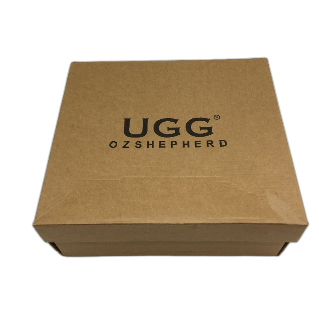 UGG Boots Australian Double Face Sheepskin Chocolate Unisex Size EU 37 M4 L6 NEW