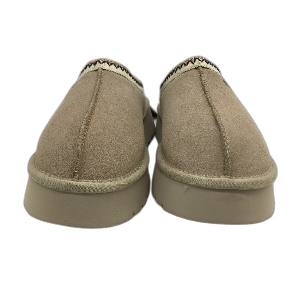 UGG Dream Merino Sheepskin Sand Thick Sole Slippers Ladies Size 10 EUR 41 NEW