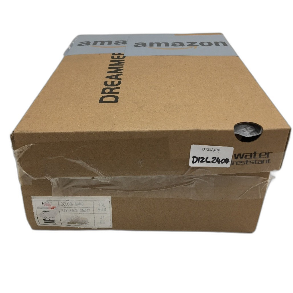 UGG Dream Merino Sheepskin Sand Thick Sole Slippers Ladies Size 10 EUR 41 NEW