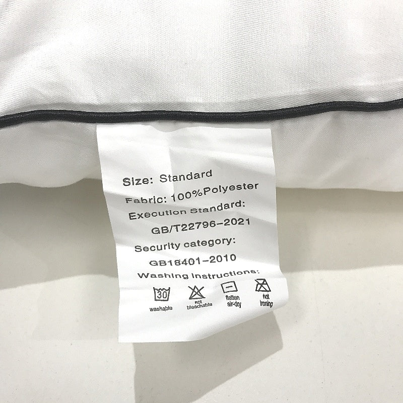 QUELING 4 Pack Luxury Soft Pillows Fluffy Comfort Hotel Style 64x41 CM White NEW