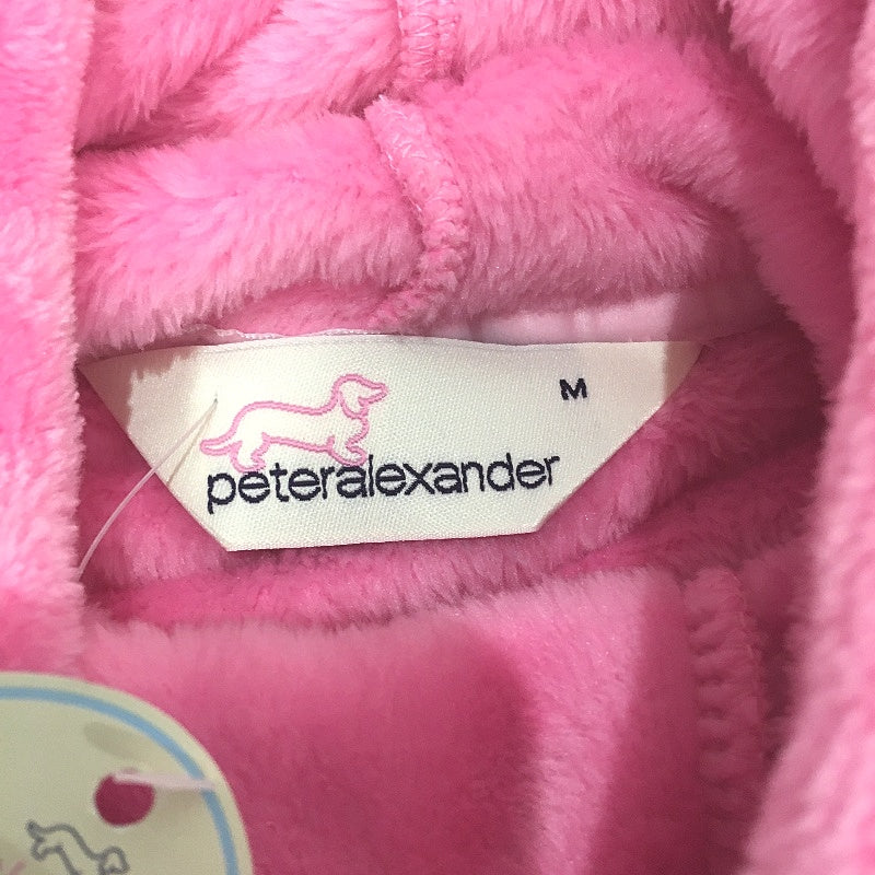 Peter Alexander Bunny Dog Fluffy Soft Fleecey Pink Hoodie Size Medium NEW