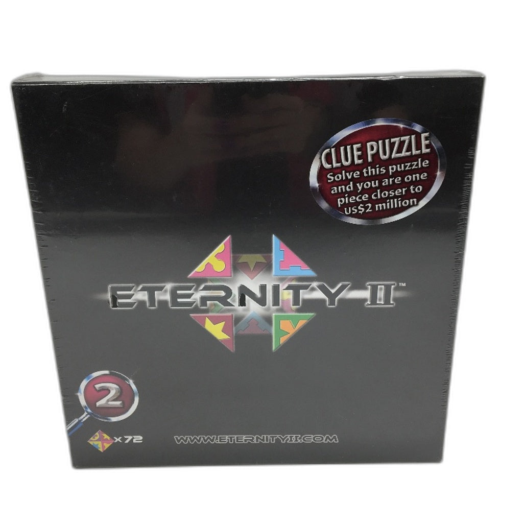 TOMY Eternity II 256 Piece Square Puzzle Board Game 2007 Edition NEW