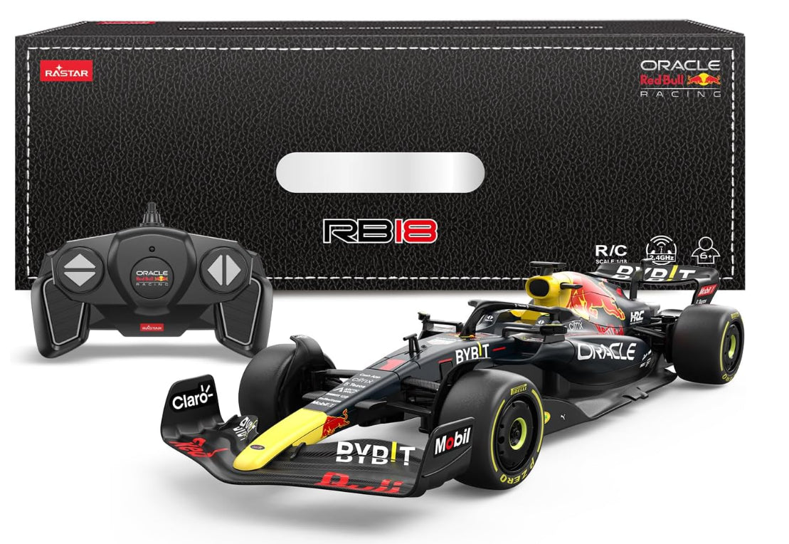 Rastar Red Bull RC Car 2022 Oracle 1/18 Scale Remote Control Toy Car