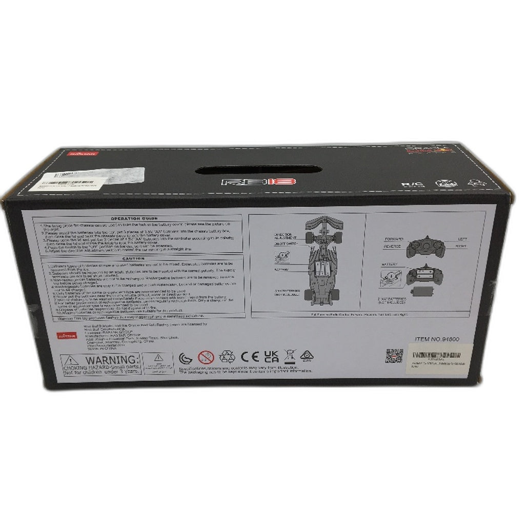 Rastar Red Bull RC Car 2022 Oracle 1/18 Scale Remote Control Toy Car