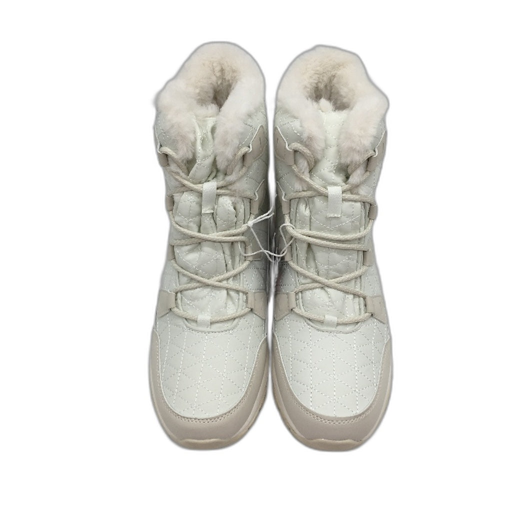 Crane Snow Extreme Thermoboots Warm Boots Fleece Lined White Womens Size 7 NEW