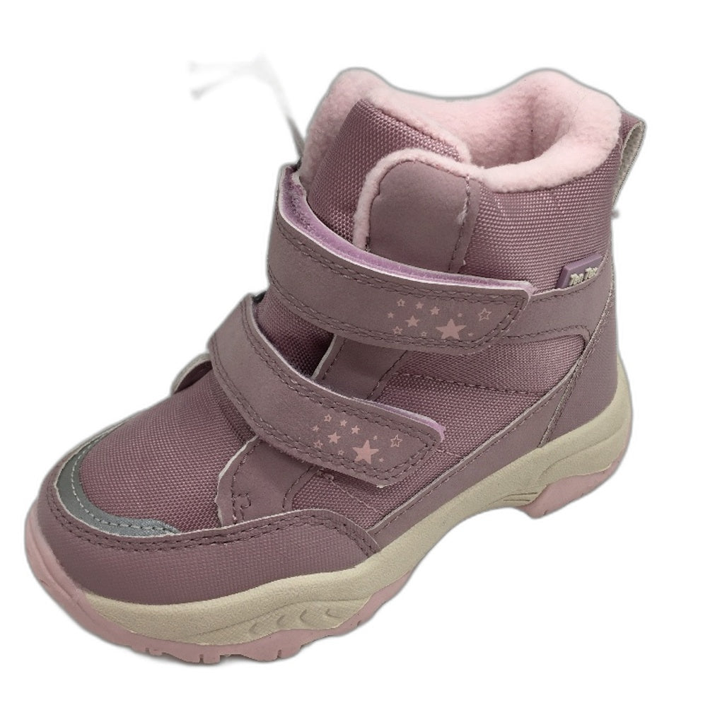 Crane Snow Extreme Thermoboots Aluminium & Fleece Lined Pink Kids Size 7 NEW