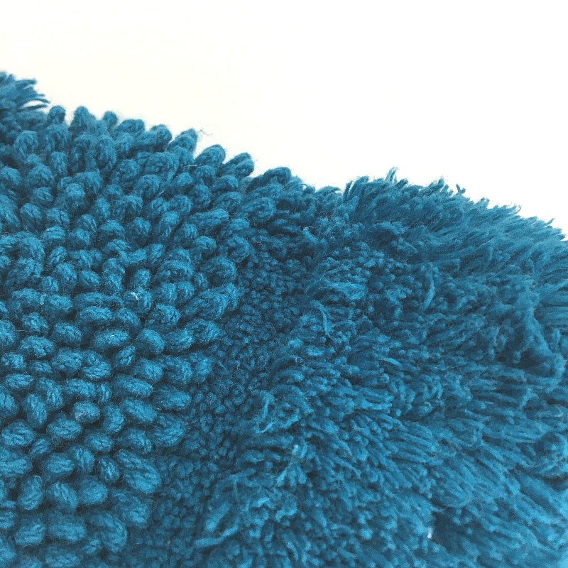 Organics By Kirkton House Cotton Ocean Teal Blue Bath Runner Mat 50 x 140cm NEW