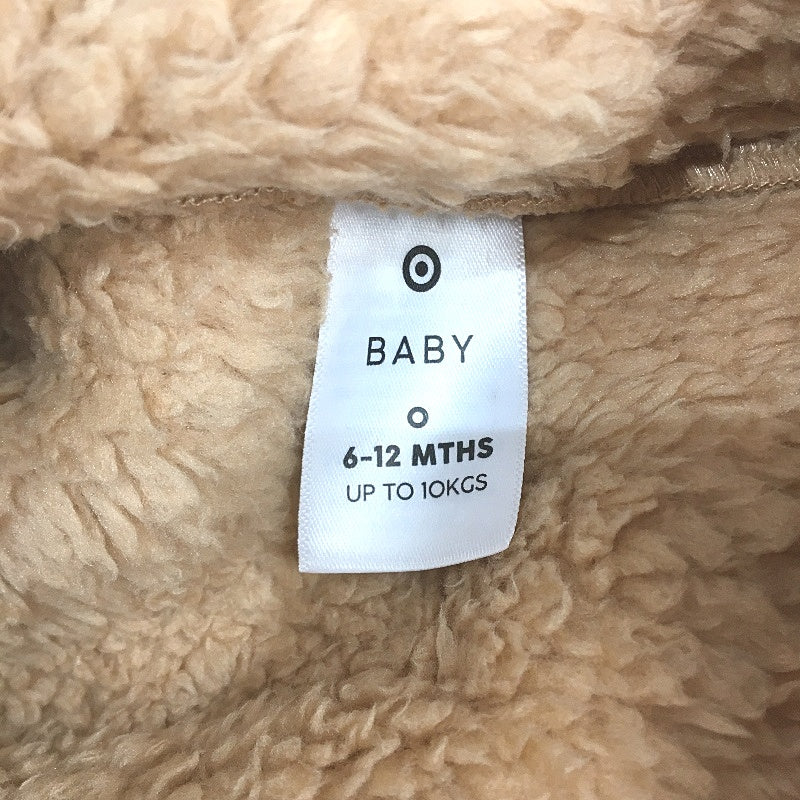 Target Disney Lion King Simba Tan Dressing Gown Kids Size 0 6-12 Months NEW