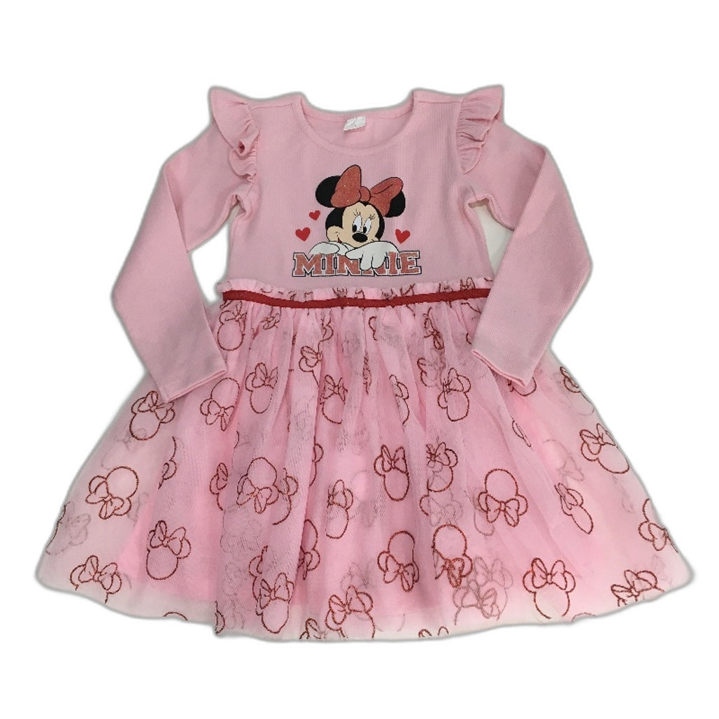 Target Disney Minnie Mouse 6 Piece Dresses & Clothing Pack Kids Girls Size 4 NEW