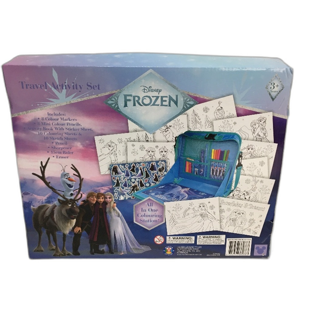 Disney Frozen 3 Piece Clothing & Drawing Activity Case Pack Girls Size 4 NEW