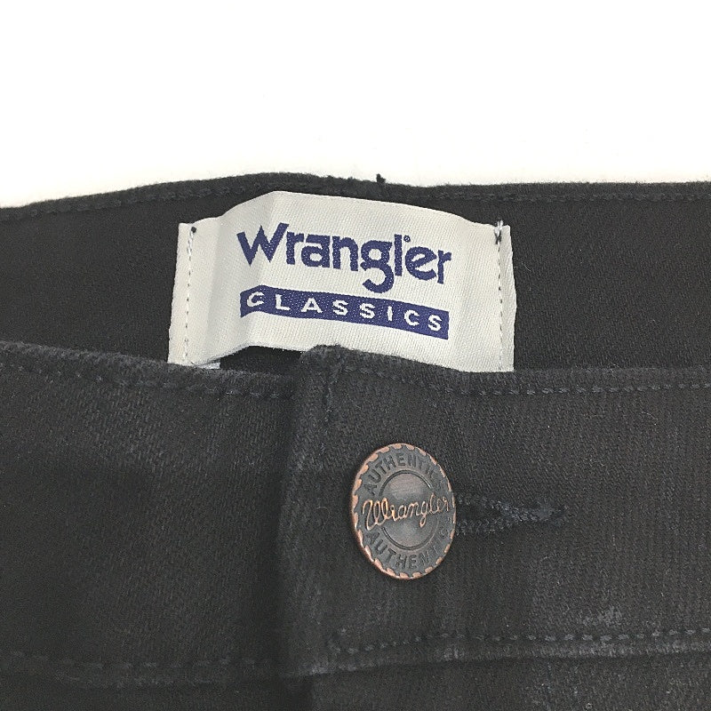 Wrangler Classics Black Mid Waist Bootcut Denim Jeans Ladies Size 18 NEW