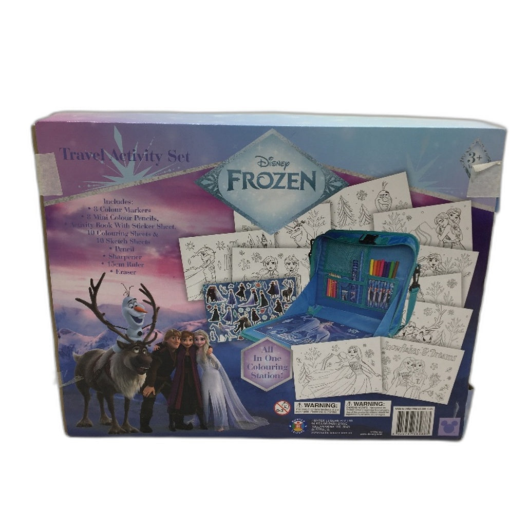 Disney Frozen 2 Travel Activity Stationery and Colouring Set for Ages 3 Plus NEW
