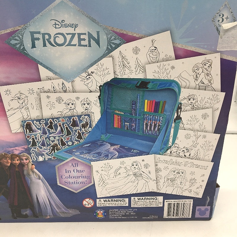 Disney Frozen 2 Travel Activity Stationery and Colouring Set for Ages 3 Plus NEW