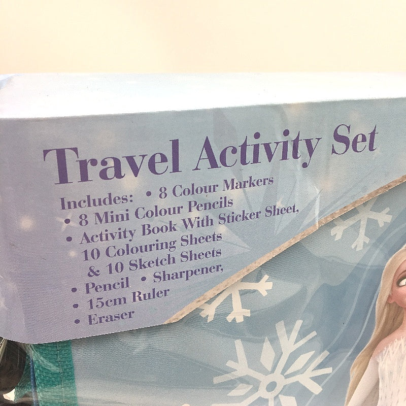 Disney Frozen 2 Travel Activity Stationery and Colouring Set for Ages 3 Plus NEW