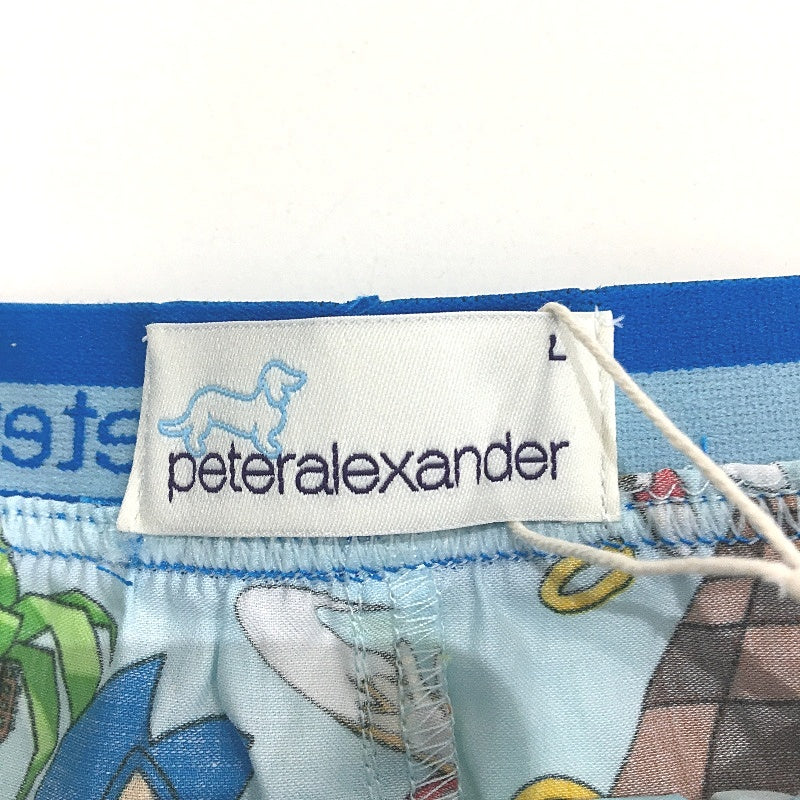 Peter Alexander Sonic the Hedgehog Green Hill Zone Boxers Mens Size Large NEW