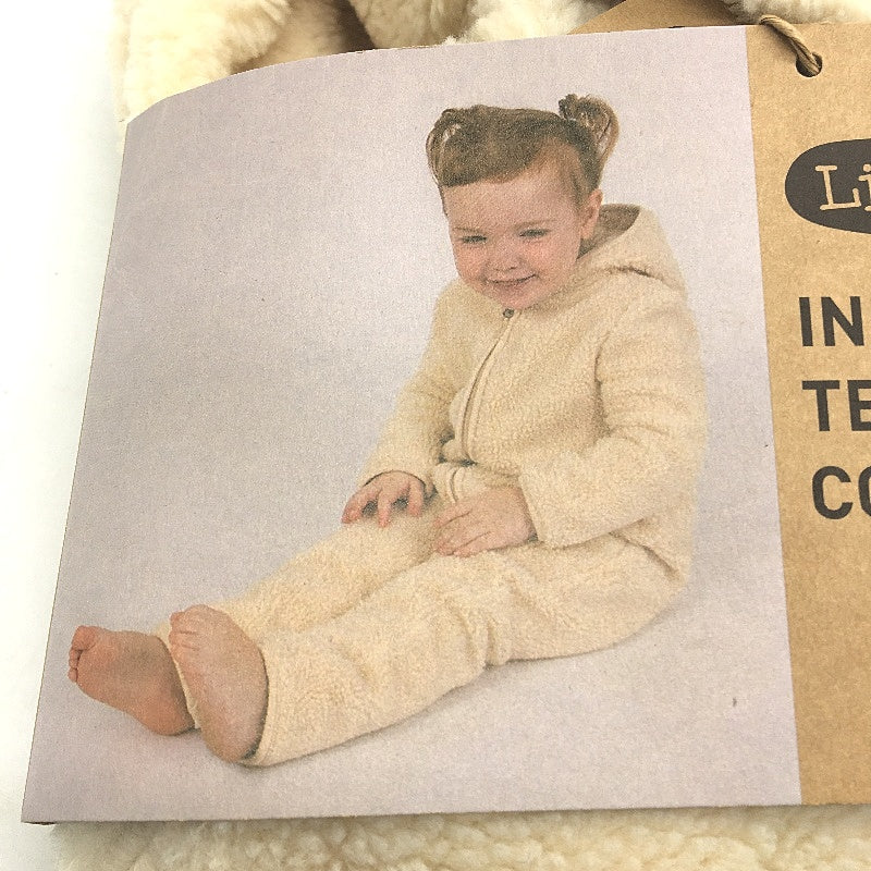 Lily & Dan Tan Infant Teddy Coverall One Piece Suit Babies Sze 2 18-24 Month NEW
