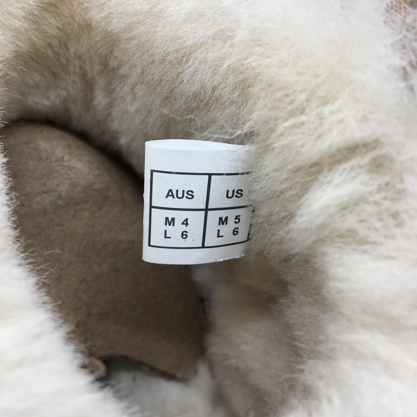 UGG Thick Bottom EVA Chesnut Ankle Bootie Slippers Unisex Size L6  M4 EU37 NEW