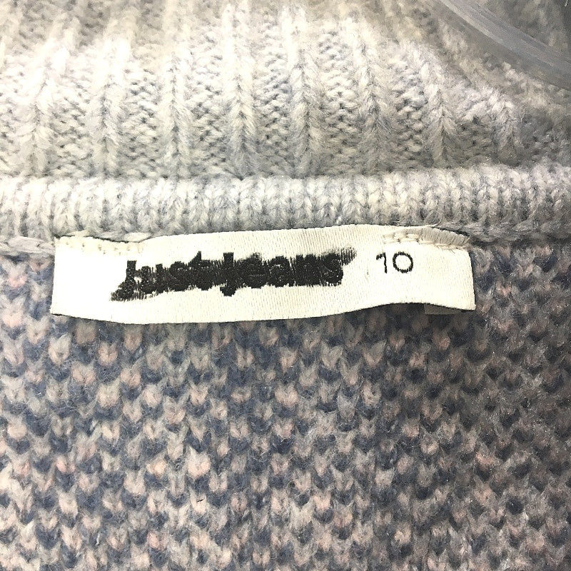 Just Jeans Alessia Collared Grey Blue Check Coatigan Ladies Size AU 10 NEW