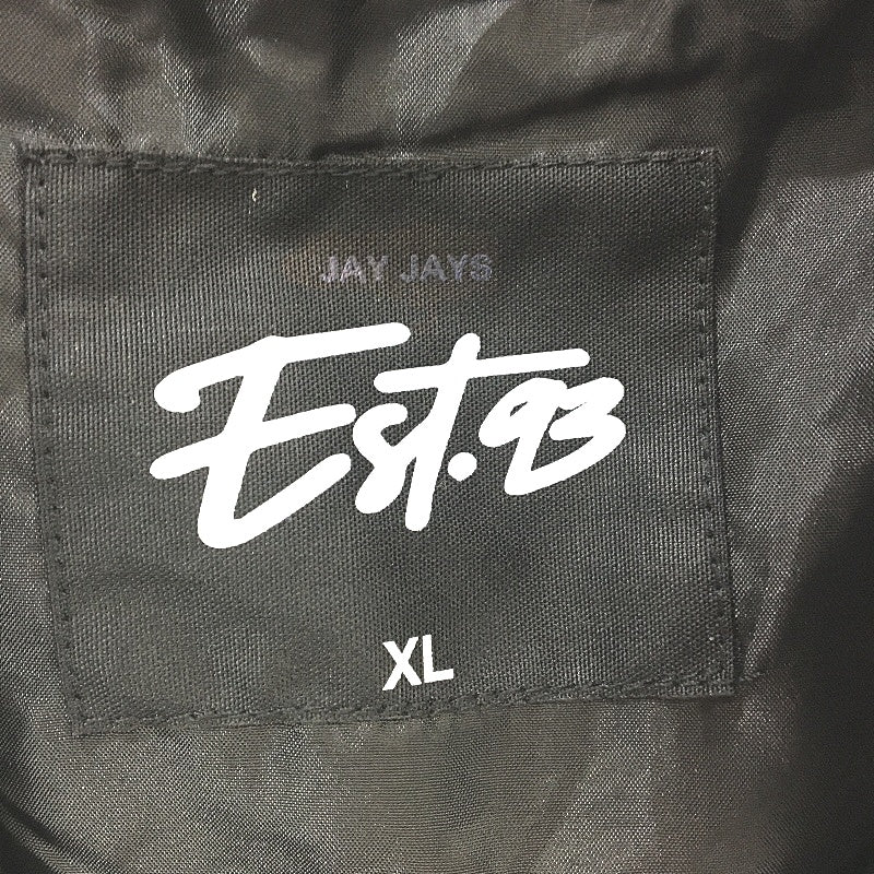 Jay Jays Est 93 Essential Black Puffer Vest Jacket Mens Size XL NEW