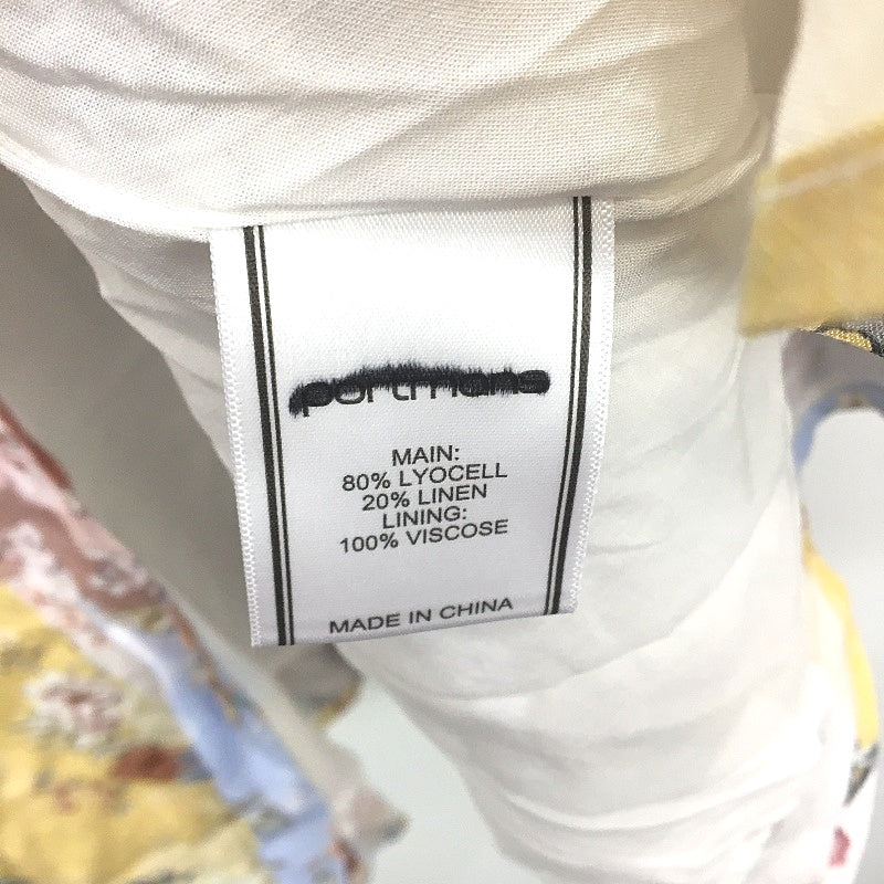 Portmans Gabby Mirage Floral Long Sleeve Wrap Mini Dress Ladies Size AU 10 NEW