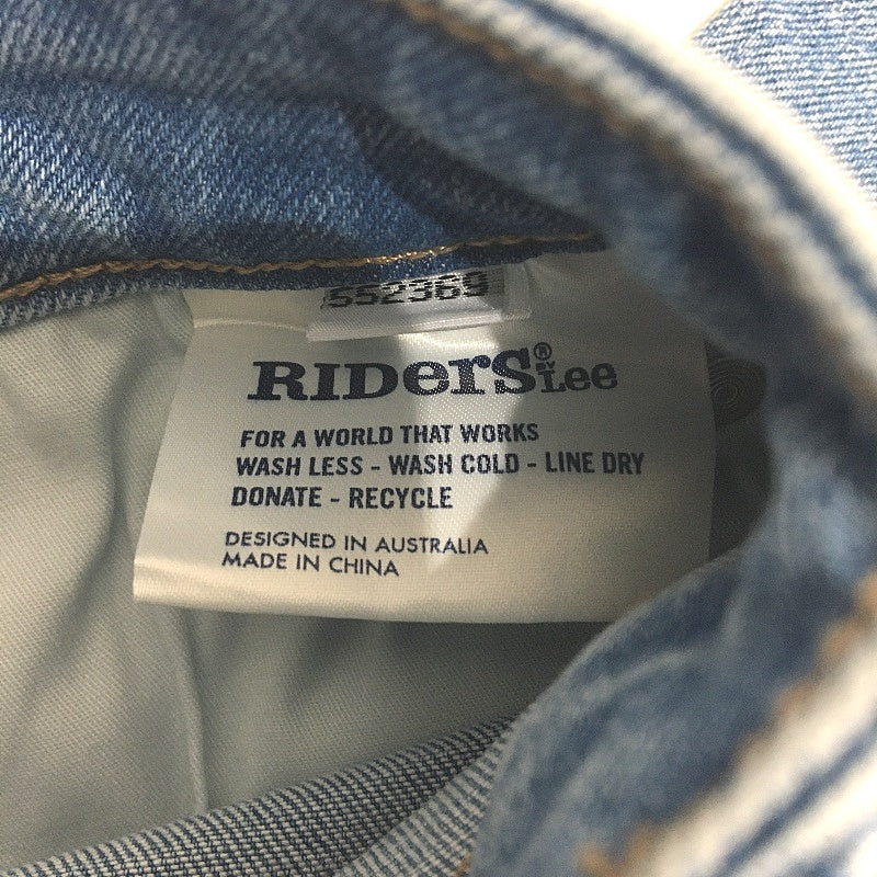 Riders by Lee Hi Rider Skinny Curve Blue Imagination Jeans Ladies Size AU 9 NEW