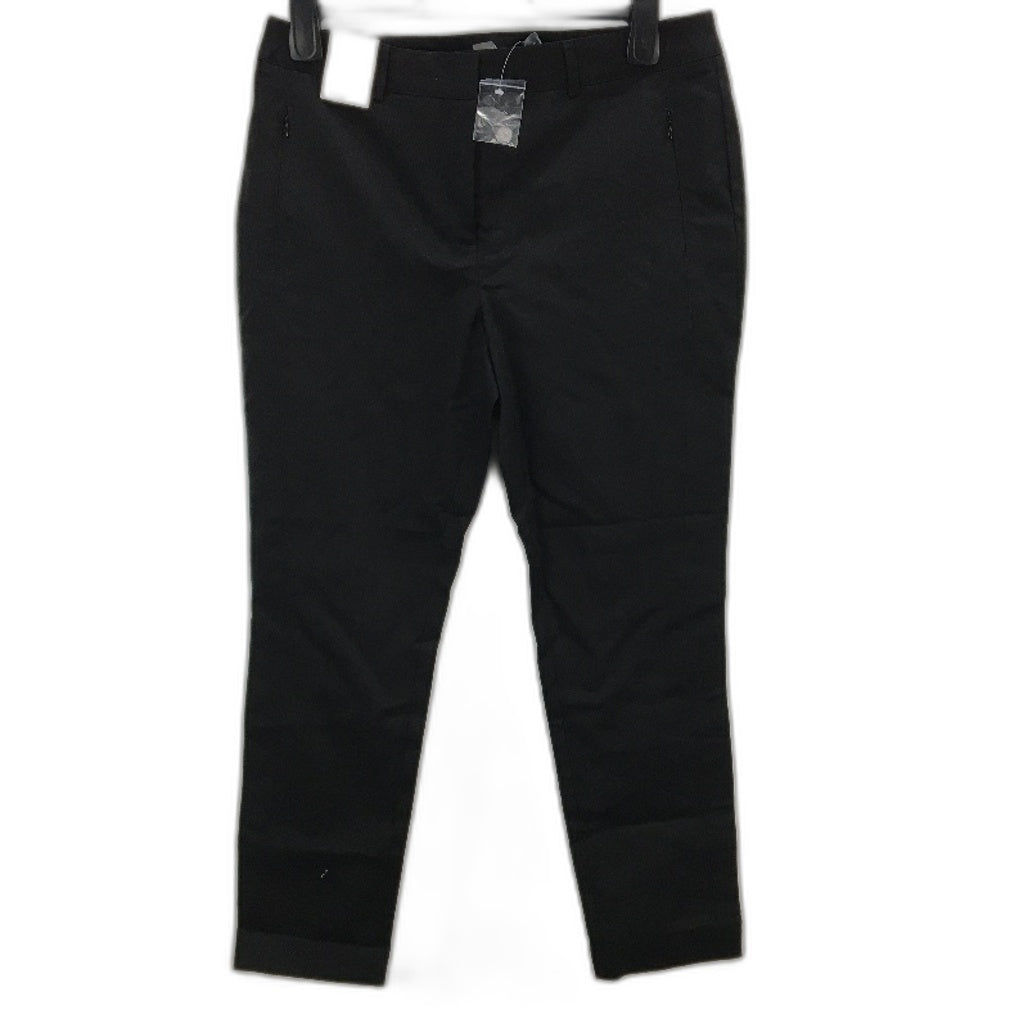 Jacqui E Yasmin Ankle 72cm InLeg Slim Fit Black Pants Ladies Size AU 12 NEW