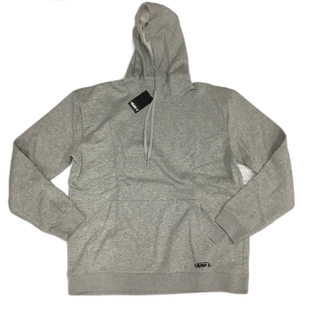 AND1 8pc Black & Grey Fleece Hoodies and SML LTWT Socks Unisex Size 2XL
