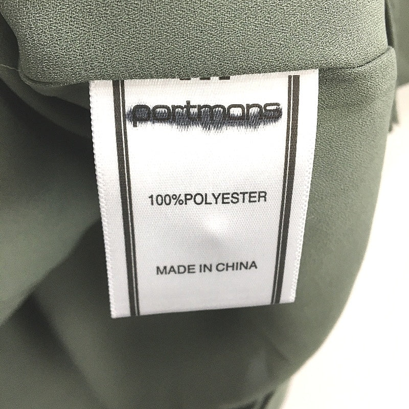 Portmans Macie Short Sleeve Collared Green Shirt Ladies Size AU 14 NEW