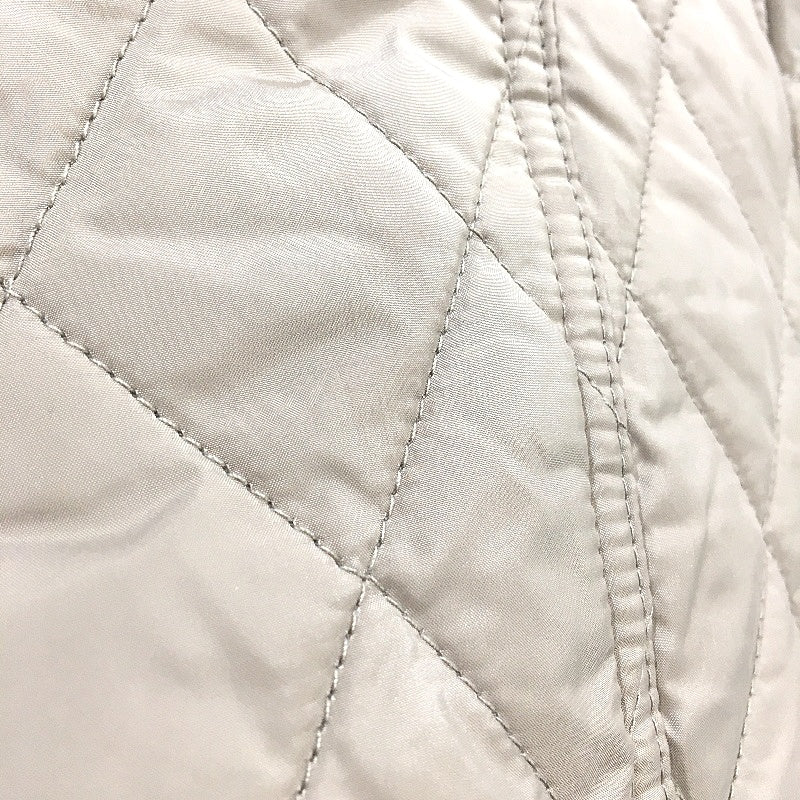 Jacqui E Collared Quilted Snap Button Brown Jacket Ladies Size AU 14 NEW